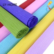 LY Crepe Paper, Production material paper Thickened wrinkled paper Flower Wrapping Bouquet Paper, Handmade flowers DIY Packing Material