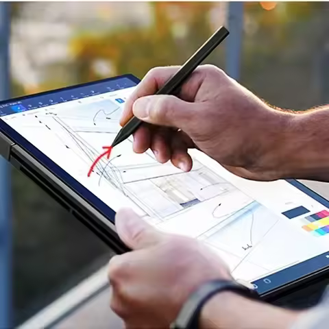 NEW 4096 Stylus Pen Rechargeable Metal Magnetic Active Stylus MPP 2.0 USB-C For HP ENVY Pavilion Spe