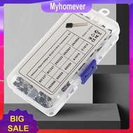 200PCS Transistor Assortment 10 Values TO-92 PNP NPN 2N2222 2N2907 2N3904 2N3906 S8050 S8550 A1015 C