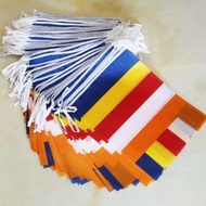 Ready Stock spot Buddha Flags five-Color Flags String Flags Religious Flags Bunting Temple Decoratio