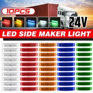 24V 6 LED Front Side Marker Light Position Lamp For Car Truck Trailer Lorry led light bar car accessories