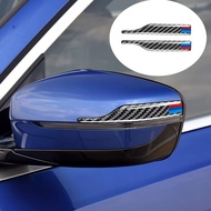 2pcs BMW Carbon Fiber Rearview Mirror Protector Stickers for BMW X1/X2/X3/X4/X5/X6/X7 1/2/3/4/5/6/7 