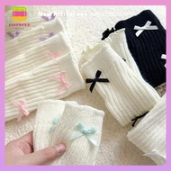 DIACHAVN Knitted Sock, Knitted Bow Children's Sock Covers,  Acrylic Warm Leg Socks
