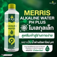 น้ำดื่ม merris น้ำดื่มอารมณ์ดี 1กล่อง/บรรจุ24ขวด น้ำเมอริส เครื่องดื่มน้ำอัลคาไลน์ Alkaline น้ำด่าง pH9.5 (มีปรับเปลี่ยนฉลากนะคะ)
