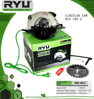 Ryu Circle Saw Mesin Circular Gergaji Potong Kayu 7inch RCS 185-2 / Circular Saw Ryu Mesin Serkel Ka