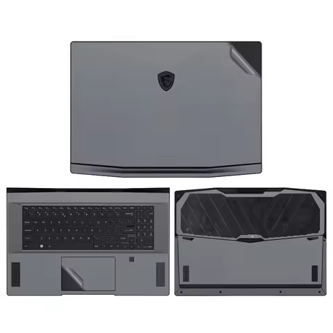 Laptop Skin Cover for MSI Stealth 14/16/17 Studio A13V Stealth 14 A16 AI AI+ PRE-CUT NoteBook PC Pro