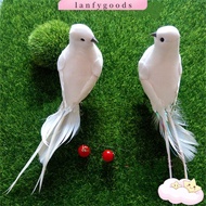 LANFYGOODSS Emulation Dove Home Decor Artificial Foam Vivid Fake Dove