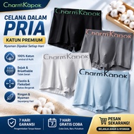 KATUN Charm Kapok Men's Boxer Shorts Made of Pure Cotton, Antibacterial - Item Code CD CKB009A