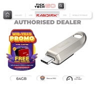 SanDisk Ultra Luxe CZ75 (64GB/ 128GB/ 256GB) USB Type-C Flash Drive