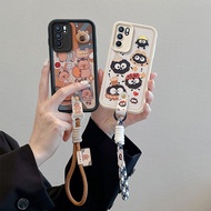 Casing OPPO A16 Casing OPPO A16S Casing OPPO A54S Casing Compatible with Kuromi Pattern Cute Soft Ph