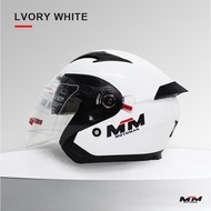 MTM 768 Motorcycle Half Face Helmet Motorcycle Dual Visor Helmets
