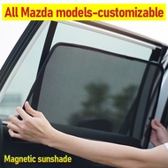 Magnetic Sunshade for Mazda 6 ATENZA Axela Mazda 3 2 8 Accessories Car Side Window Curtain Sun Shade Anti-Mosquito Sunscreen