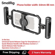 SmallRig All-in-One Vlogging Kit Magsafe Quick Release Mobile Phone Cage with Tripod Phone Holder Mi