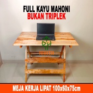 KT83 - Folding Work Table Folding Wooden Dining Table Folding Wooden Table Folding Table