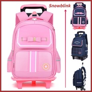 Beg Sekolah Troli 2/6 Roda Wheeled School Bag Kids Rolling Backpacks Boys Girls Schoolbag with 2/6Wheels Trolley Bag Climbing Stairs School Bag beg sekolah roda bag sekolah roda school bag trolley Beg Sekolah Troli beg sekolah tarik