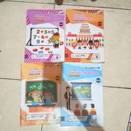 Buku LKS Bekas MTK, IPA, IPS, PPKN Kelas 4 SD Semester 2