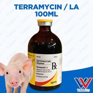 100 ml Terramycin LA inj.. Terramycin LA 100 ml Zoetis Terra LA 100 ml for pigs cattle goats