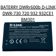 BATTERY D-LINK DWRr600b COMPATIBLE DWR-932 PROLiNK PRT7011L 830 4G BATERI 2000MAH ORI TZL