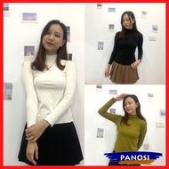 [Type 1] Women's high-quality fur-lined thermal jacket with 3-inch collar and H-shaped pattern, beau