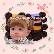 BABY CLOTH FRINGE WIG BANDANA KOREAN STYLE FRINGE WIG BANDANA/ baby girl hair accessories