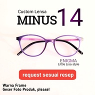 10-D. enigma davinci. High minus children's glasses. Enigma Little Lisa Style
