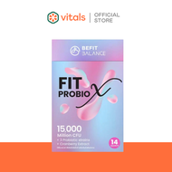 (Mega Sale 🎉) BEFITBALANCE FIT PROBIO X 14 SACHETS บีฟิตบาลานซ์ ฟิตโพรไบโอเอ็กซ์ 14ซอง