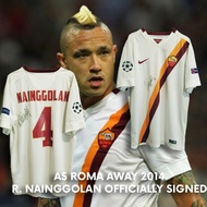 Jersey Original AS ROMA Away season 2014 RADJA NAINGGOLAN officially signed