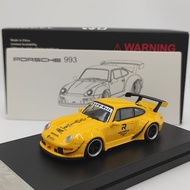 WU MODEL 1/64 PORSCHE PORSCHE 993 RWB Alloy Car MODEL