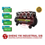 SYI Noonsun 7.5hp 1400w x4 Oiless Oilless Oil Free Silent Air Compressor