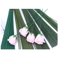 GREEN STEEL STICK Flower Stick / Flower Stem / Bouquet Wrapping Stick
