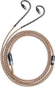 GUCraftsman 6N Single Crystal Copper Upgrade Earphone Cable 2.5mm/4.4mm Balance Earphone Upgrade Cab
