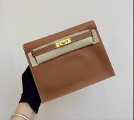 Hermes Kelly Danse金棕金扣 Evercolor皮 Z刻