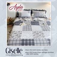 KATUN Giselle Pattern Cotton Anti-Slide Bed Sheet | Firdella Bedding Sheet