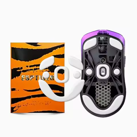 1Pack Esports Tiger ICE V2 Arc Mouse Feet Mouse Skates For LAMZU Maya Wireless Gaming Mouse, Smooth,
