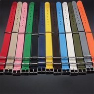 18mm 20mm 22mm NATO Weave Canvas Nylon Watch Band High Quality Army Sport Waterproof Strap Watchband