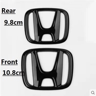 CIVIC FE RS Black Chrome Matte Black VTEC TURBO TYPE R Emblems Logo