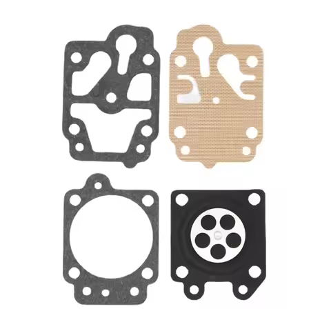 5 sets of Brush Cutter Carburator Repair For Walbro Carburetor Gaskets Four-Piece Set Diaphragms Car