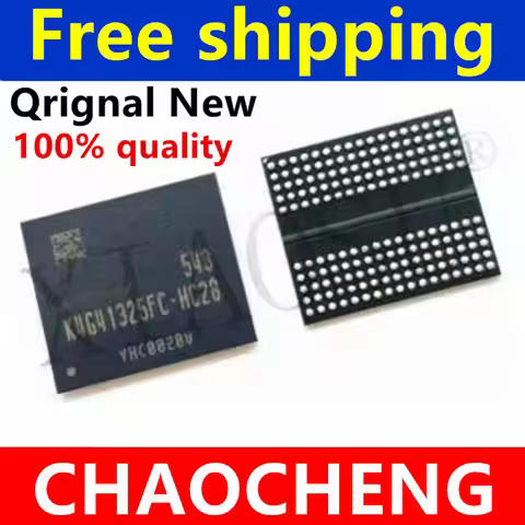 (4pcs)100% New K4G41325FC-HC03 K4G41325FC-HC04 K4G41325FC-HC28 K4G41325FE-HC25 K4G41325FE-HC28 W4032