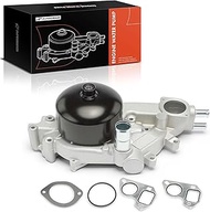 A-Premium Engine Water Pump (W/O Thermostat) Compatible with Chevy Corvette 97-04, Camaro 98-02 & Po