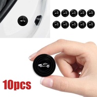 BSMMall- HEYJUDE Silicone Car Door Damper Anti-Shock Impact Sound 10 PCS - HJ-3CM