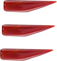 LIFKOME 3 Pcs Agate Burnisher Manual Polisher Professional Bracelet Polishing Tool with Fine Workman