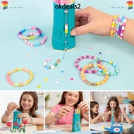 DEALSHOP DIY Charm Bracelet Kit, PVC Beaded Click Bracelet Maker Kit,  Easy Click Bracelet|DIY Beade