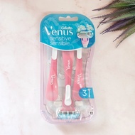 [Gillette] Venus Sensitive 3 Disposable Razors Gillette Razor Set For Women