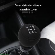 dusur7 Not Slip Gear Knob Protector Flexible Silicone Cover with Contoured Shape Car Spare Part For 