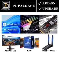 Package Add-On Items (Only for PC Package)