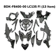 BDK-F8400-00 YAMAHA LC135 Fi V8 Inner Assy (13 Item) ORIGINAL HLY 135LC V8 INNER COVERSET PANEL INNE