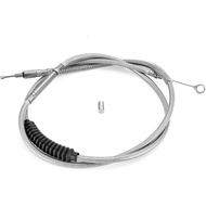 Mofun 58 3/4" Braided Clutch Cable Stainless Steel Compatible with Harley Sportster XL 883 /883R/ N/