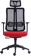office chair Gaming Chair Ergonomic Office Desk Chair Computer Mesh Chair Breathable Seat Lift Swivel Work Chair Chair (Color : Red, Size : Free size) needed Comfortable anniversary