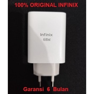 Infinix Adapter Charger 68W Fast Charging Zero 30 Note 30 pro Original