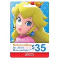 Nintendo gift card RM20/35
